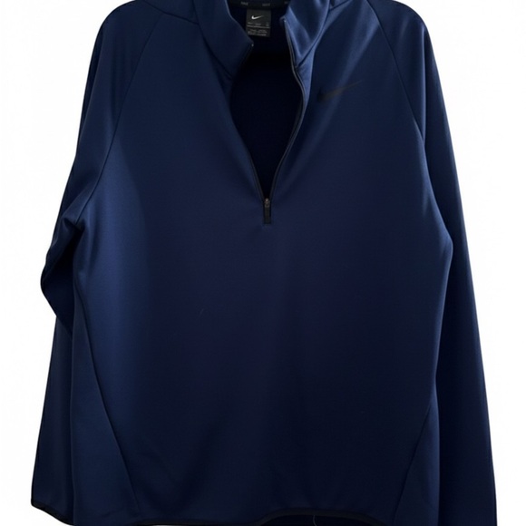 Nike Other - navy blue Nike Dri-FIT long-sleeve quarter-zip pullover SZ large